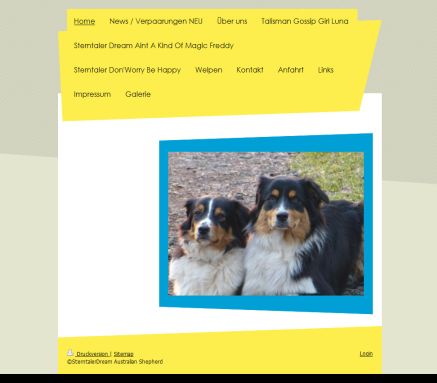 SterntalerDream Australian Shepherd Aussie Saarland Saarpfalz Züchter  öffnungszeit