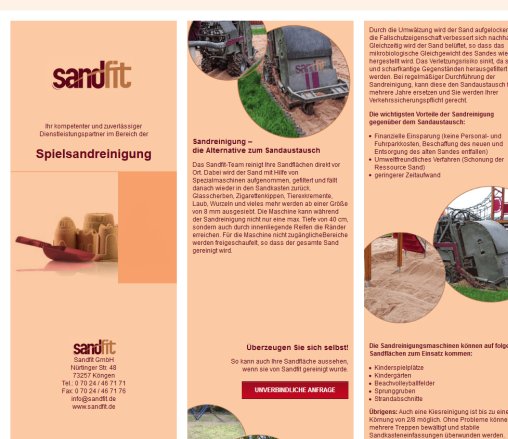 Sandfit GmbH | Spielsandreinigung Sandfit GmbH öffnungszeit