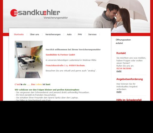 Sandkühler Insurance Brokers  öffnungszeit