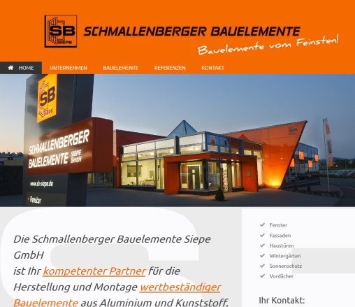 Schmallenberger Bauelemente SCHMALLENBERGER BAUELEMENTE SIEPE GMBH öffnungszeit