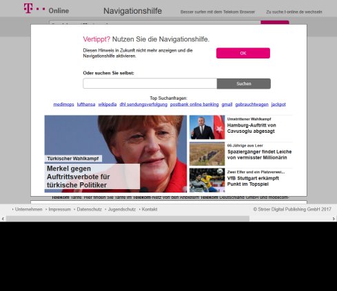 Homepage  öffnungszeit