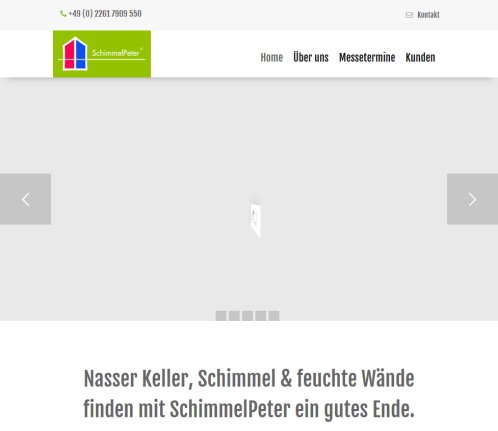 Feuchte nasse Wände und Keller? Kellerabdichtung von Schimmelpeter.de FeuchteHans & SchimmelPeter GmbH öffnungszeit