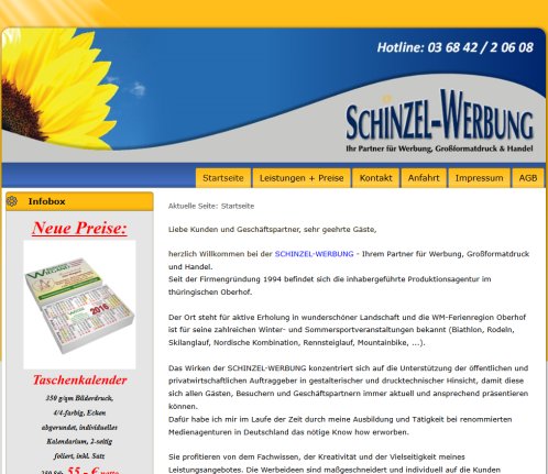 Schinzel Werbung Erfahrung Schinzel Werbung öffnungszeit