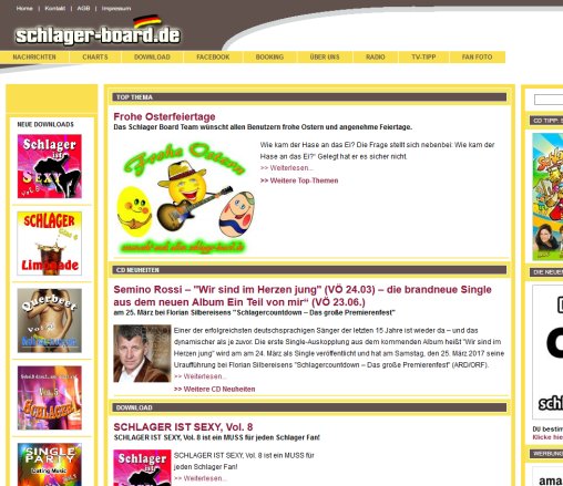 Schlager Board   Schlager Charts  Hits & deutsche Musik  öffnungszeit