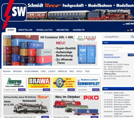 Ihr Fachgeschäft für Modellbahnen Modellautos und mehr. W. Schmidt Elektrohandel GmbH Erfahrung Ihr Fachgeschäft für Modellbahnen Modellautos und mehr. W. Schmidt Elektrohandel GmbH öffnungszeit