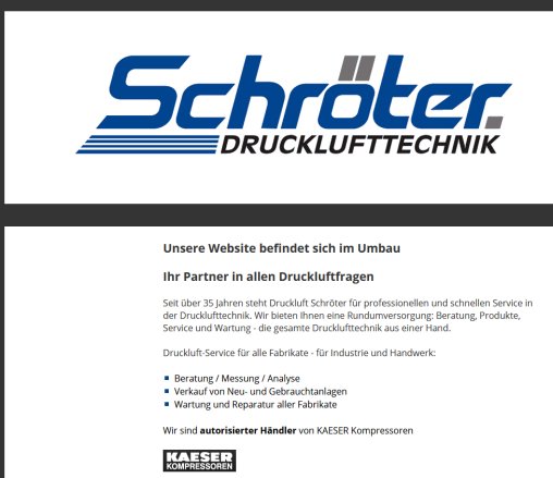 SCHRÖTER DRUCKLUFTTECHNIK ::::::::::::::::::::::::::::::::::::::::::::::::::::::::::::::::::::::.::::::::::::: schröter schroeter druckluft drucklufttechnik haiger kaeser kompressoren Drucklufttechnik Schröter GmbH Co. KG Erfahrung SCHRÖTER DRUCKLUFTTECHNIK ::::::::::::::::::::::::::::::::::::::::::::::::::::::::::::::::::::::.::::::::::::: schröter schroeter druckluft drucklufttechnik haiger kaeser kompressoren Drucklufttechnik Schröter GmbH Co. KG Öffnungszeit