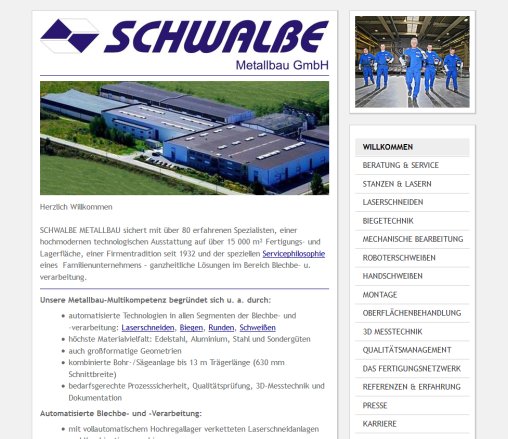 Blechbearbeitung Blechverarbeitung SCHWALBE METALLBAU Schwalbe Metallbau GmbH Erfahrung Blechbearbeitung Blechverarbeitung SCHWALBE METALLBAU Schwalbe Metallbau GmbH Öffnungszeit