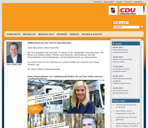 CDU Kreisverband Gelsenkirchen Erfahrung CDU Kreisverband Gelsenkirchen Öffnungszeit