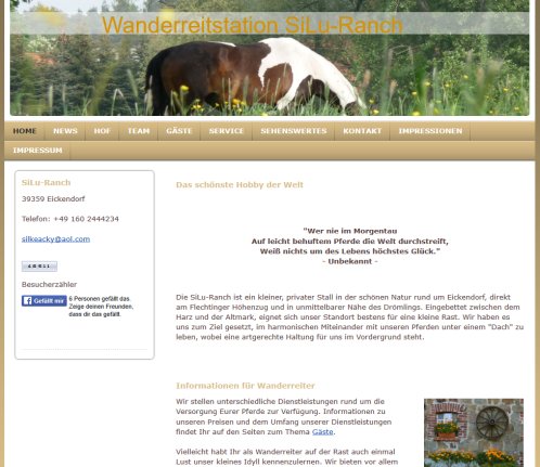Wanderreitstation SiLu Ranch Home Erfahrung Wanderreitstation SiLu Ranch Home Öffnungszeit