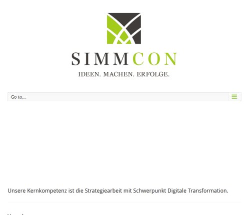 Unternehmensberatung in München und Ulm  SimmCon SimmCon GmbH öffnungszeit