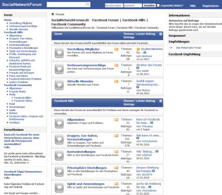 SocialNetworkForum.de Facebook Forum | Facebook Hilfe | Facebook Community Erfahrung SocialNetworkForum.de Facebook Forum | Facebook Hilfe | Facebook Community Öffnungszeit