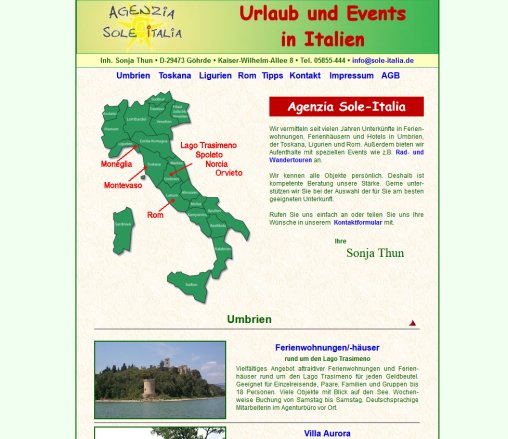 Agenzia Sole Italia Urlaub und Events in Italien Erfahrung Agenzia Sole Italia Urlaub und Events in Italien Öffnungszeit