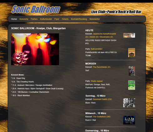 Sonic Ballroom SONIC BALLROOM Kneipe Club Biergarten Erfahrung Sonic Ballroom SONIC BALLROOM Kneipe Club Biergarten öffnungszeit