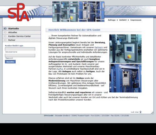 SPA Elektrotechnik :: Startseite SPA GmbH Erfahrung SPA Elektrotechnik :: Startseite SPA GmbH öffnungszeit