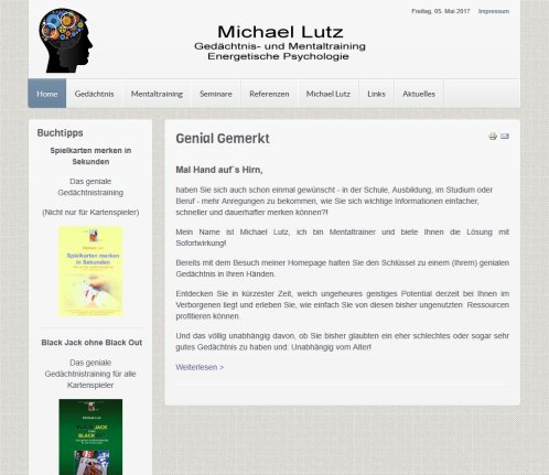 Michael Lutz Gedächnistraining Home Erfahrung Michael Lutz Gedächnistraining Home Öffnungszeit