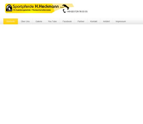 Sportpferde H. Heckmann GmbH Isterberg  öffnungszeit