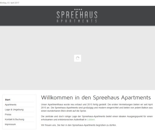 Spreehaus Apartments Lübben  öffnungszeit