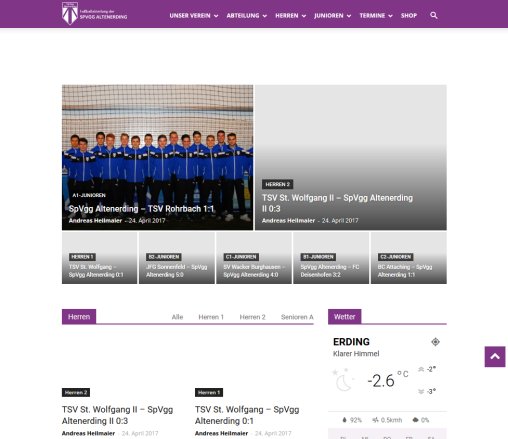 SpVgg Altenerding e.V. Fussball  öffnungszeit