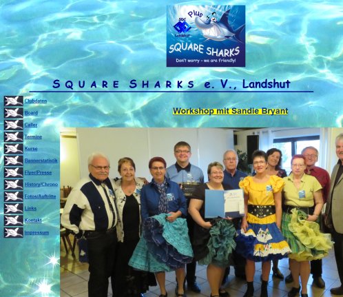 Homepage der SQUARE SHARKS e. V.  Landshut  öffnungszeit