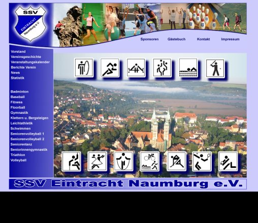 SSV Eintracht Naumburg e.V. Der Sport  und Spiel  Verein im Burgenlandkreis  öffnungszeit