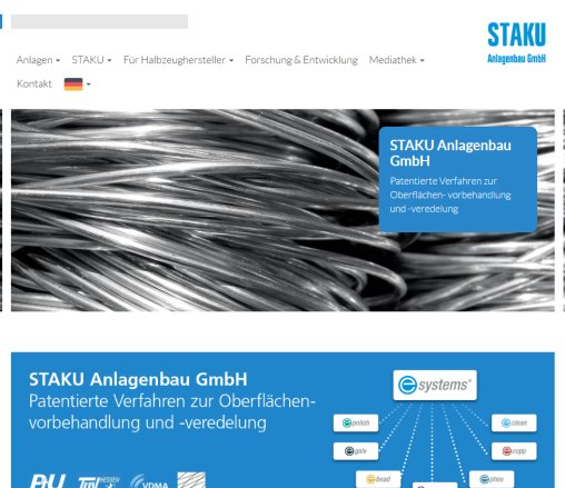 STAKU Anlagenbau STAKU Anlagenbau GmbH öffnungszeit