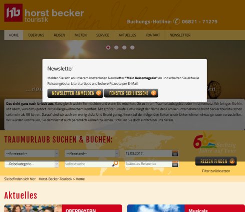Home   horst becker touristik   Ihr Busreiseveranstalter im Saarland horst becker touristik GmbH & Co. KG öffnungszeit