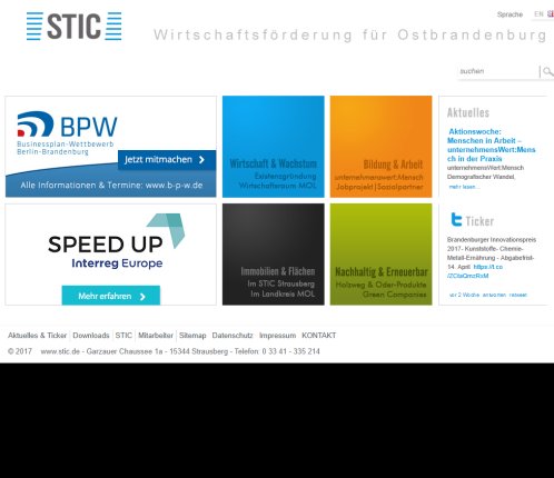 STIC Wirtschaftsförderung für Ost  Brandenburg  öffnungszeit