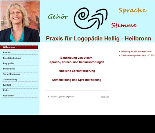 Praxis für Logopädie Hellig   Heilbronn   Willkommen Praxis für Logopädie Hellig GmbH öffnungszeit