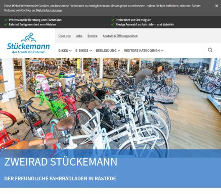 Zweirad Stückemann Startseite August › Bikes Rastede