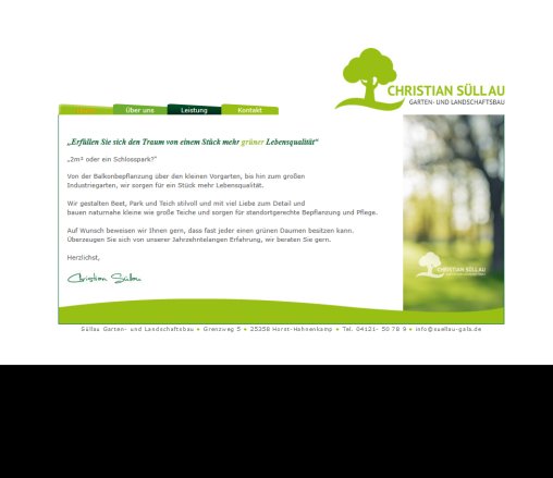 Garten und Landschaftsbau Christian Süllau Erfahrung Garten und Landschaftsbau Christian Süllau Öffnungszeit