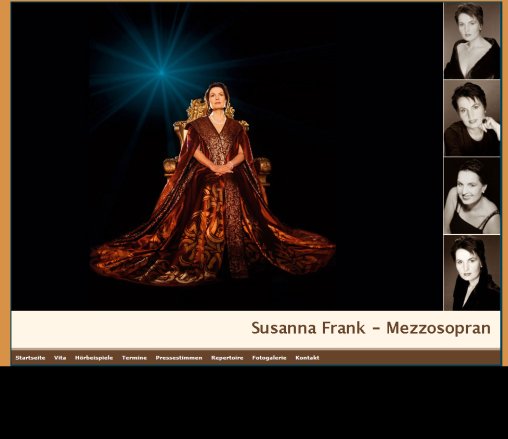 Susanna Frank   Mezzosopran  öffnungszeit