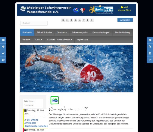 Meininger Schwimmverein Wasserfreunde e.V. Stadtwerke Meiningen GmbH öffnungszeit