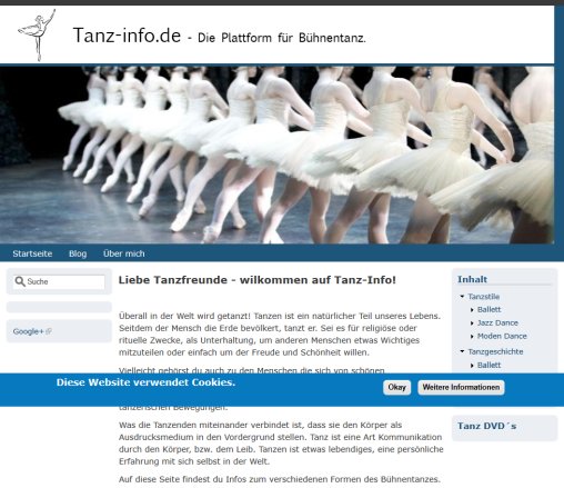 Liebe Tanzfreunde wilkommen auf Tanz Info! | Bühnentanz Erfahrung Liebe Tanzfreunde wilkommen auf Tanz Info! | Bühnentanz Öffnungszeit