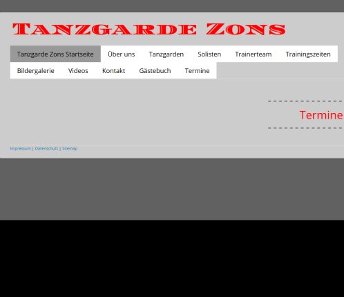 Tanzgarde Zons Startseite   Tanzgarde Zons   Redkids & Zonser Stadtwache  öffnungszeit