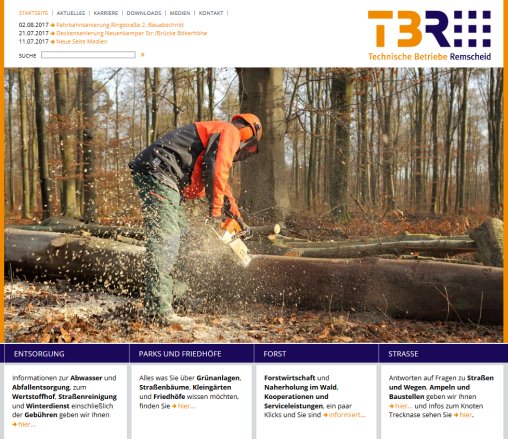 Startseite   TBR   Technische Betriebe Remscheid  öffnungszeit