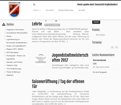 TC Großenheidorn | Tennis spielen beim Tennisclub Großenheidorn Erfahrung TC Großenheidorn | Tennis spielen beim Tennisclub Großenheidorn öffnungszeit