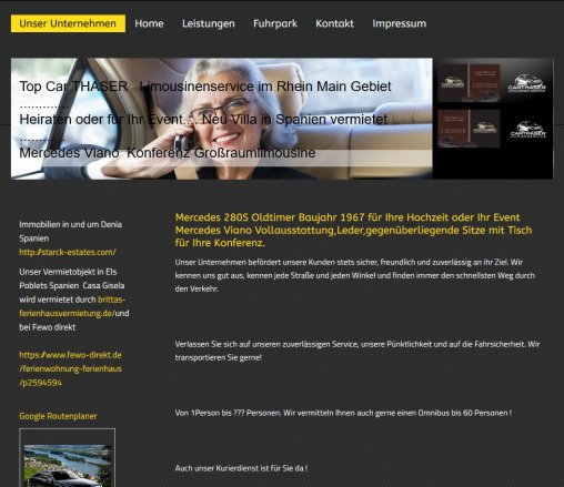 Limousinenservice Erfahrung Limousinenservice Öffnungszeit