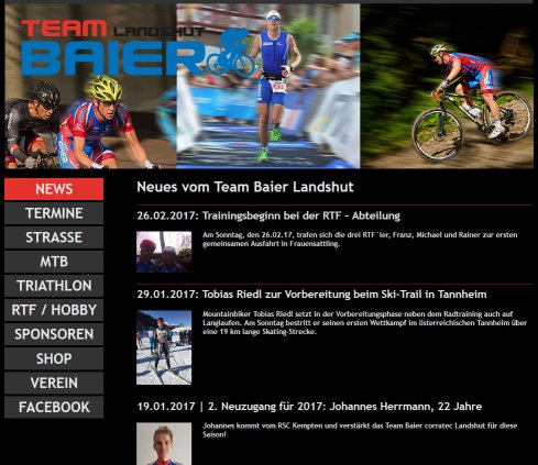 Neues und Aktuelles vom Team Baier Landshut Erfahrung Neues und Aktuelles vom Team Baier Landshut Öffnungszeit