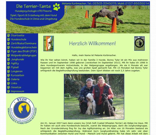 Terrier Tante › Hund Unna