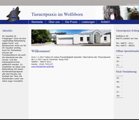Tierarztpraxis Bieg Erfahrung Tierarztpraxis Bieg Öffnungszeit