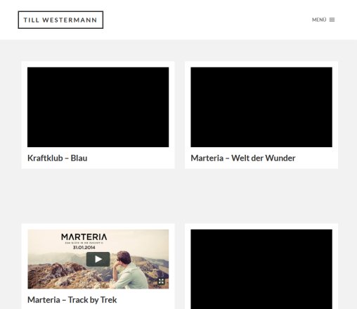Till Westermann – Video Portfolio  öffnungszeit