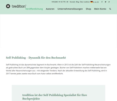 Tredition Self Publishing Verlag Erfahrung Tredition Self Publishing Verlag Öffnungszeit