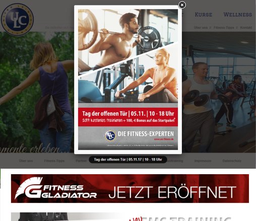 Fitnessstudio: ULC Fitness ULC Management OHG öffnungszeit