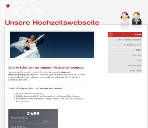Hochzeit kostenlose Hochzeitshomepage Unsere Hochzeitshomepage Jimdo GmbH Erfahrung Hochzeit kostenlose Hochzeitshomepage Unsere Hochzeitshomepage Jimdo GmbH Öffnungszeit