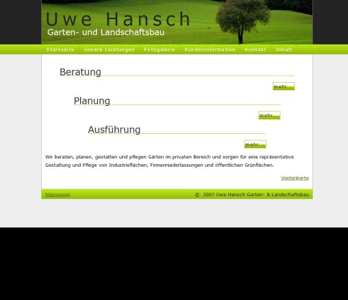 Uwe Hansch Garten  u. Landschaftsbau | 58454 Witten | Startseite  öffnungszeit