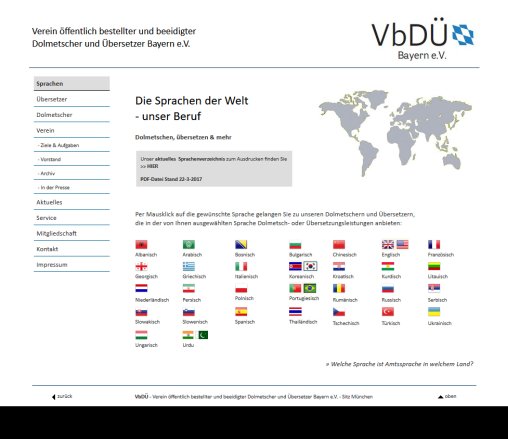 VbdÜ Dolmetscher und Übersetzer in Bayern VbDÜ Bayern e.V. Erfahrung VbdÜ Dolmetscher und Übersetzer in Bayern VbDÜ Bayern e.V. Öffnungszeit