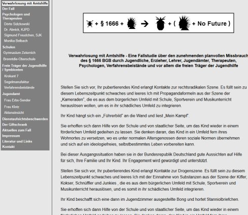 Verwahrlosung unter den Fittichen des Jugendamtes: Eine Fallstudie Erfahrung Verwahrlosung unter den Fittichen des Jugendamtes: Eine Fallstudie Öffnungszeit