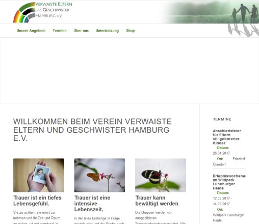 Verwaiste Eltern: Startseite Verwaiste Eltern und Geschwister Hamburg e.V. Erfahrung Verwaiste Eltern: Startseite Verwaiste Eltern und Geschwister Hamburg e.V. Öffnungszeit