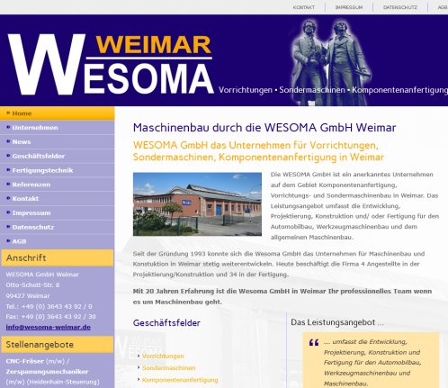 Home   Wesoma GmbH  öffnungszeit