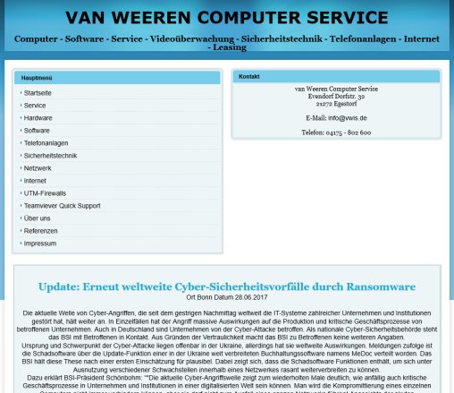 van Weeren Computer Service Erfahrung van Weeren Computer Service Öffnungszeit